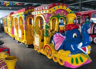 China Elephant Trackless Train Ride Dual Hydraulic System For Shopping Center for sale