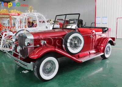 China Sightseeing Antique Model Electric Vintage Cars Comfortable For Movie Prop for sale