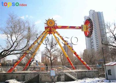 China Theme Parks Pendulum Amusement Ride / Scary Spinning Pendulum Ride  Top Drive for sale