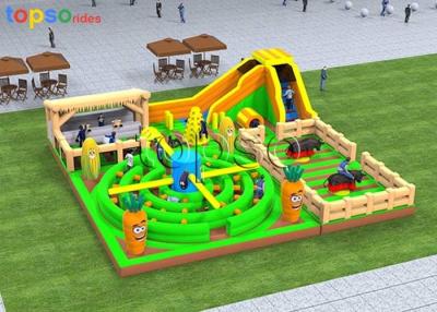 China Wechselwirkender Sport scherzt die Spielplatzgeräte der aufblasbarer Spielplatz-aufblasbare Kinder zu verkaufen