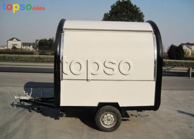 China Fire Resistant Mobile Food Trailer / Mobile Restaurant Trailer Customized Dimensions for sale