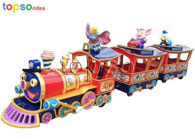 China Theme Park 32 Seat Tourist Train Rides / Indoor Electric Train For Shopping Malls for sale