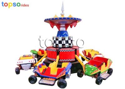 China Crazy Dancing Car Amusement Park Ride 24 Seat Crazy Flying Car For Fun for sale