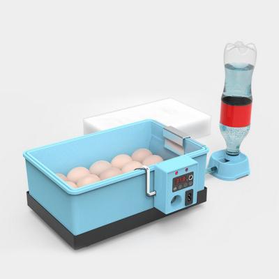 China Full Automatic Egg Farms 10Pcs Double Energy Farm Bird Incubator Hatchery Poultry Hatcher Water Bed Brooder Chicken Feed for sale