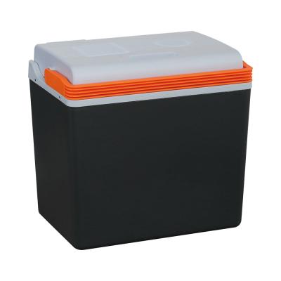 China Mini Cooler Function Cooling 30L Mini DC 12v Fridge Electric Car Box Camping Cool Box 12v For Car for sale