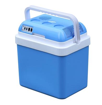 China car mini fridge thermoelectric cooler cooler warmer box 12v 24L 40X30X44CM for sale