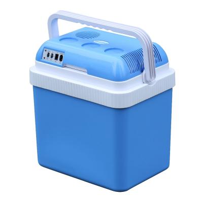 China THERMOELECTRIC Fridges 24L Mini Cooler And Warmer Portable Thermoelectric Hot Cold AC AC for sale