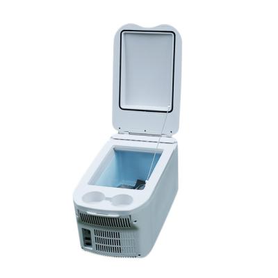 China Evercool Fast Cooling 16L Or 8L Portable Car Mini Fridge Dc 12v Portable Fridge Refrigerator for sale