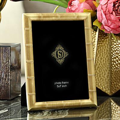 China Luxury Modern Brass Home Centerpieces Soft Modern Brass Home Soft Center Table Countertop TV Cabinet Living Room Villa Frame Decoration for sale