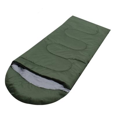 China Army Green Adult Spring Sleeping Bag Envelope And Fall Warm Single Soldier Type Outdoor Training Sleeping Bag for sale