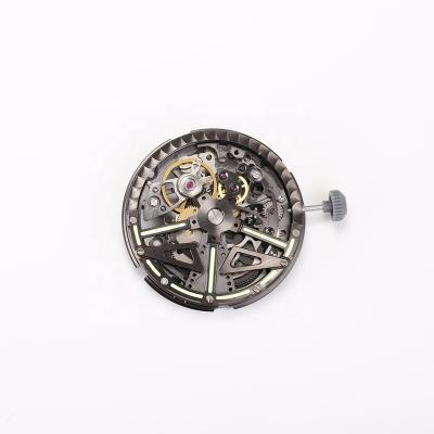 China Watch Cavity Metal Style Movement Parts Miyota 8215 Skeleton Bridge Customized Movement Rotor for sale