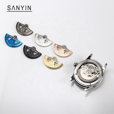 China SANYIN Mechanical Watch Movement Parts Modify Watch Movement NH35 Movement Parts Makes Your Watch Unique Custom Watch Rotor for sale