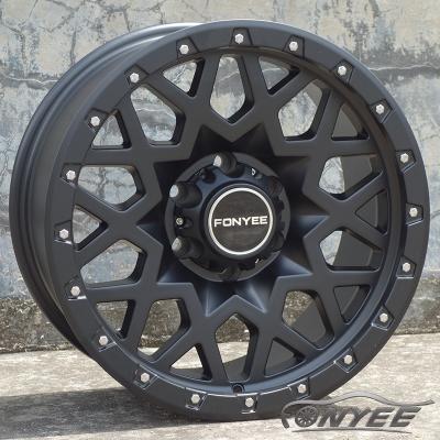 China F2002 Fonyee ALLOY wheels for auto popular offroad mags latest design modified design alloy wheels high quality car rims in stock for sale