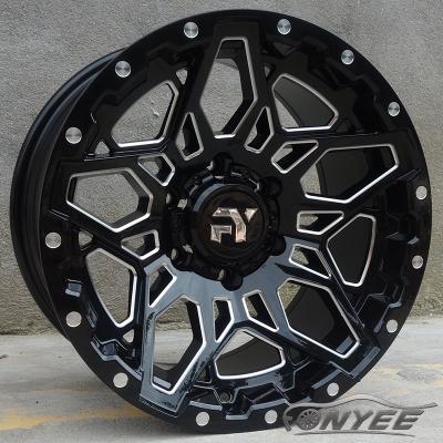 China F625531 Fonyee ALLOY Wheels For 17 Inch 9J 6X139.7 6 Holes Mags Car Rims High Quality Off Road Alloy Wheels Design In Stock for sale