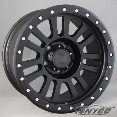 China F611442 ALLOY RHINO 17inch 9.0J ET12/-12 PCD 5X127/6X139.7 CB71.56/110 for auto alloy offroad wheels good quality 3 years warranty for sale