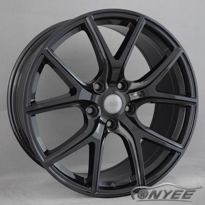 China F605315 20 Inch Aluminum 9.0j ET 50 Alloy 5X127 71.5 High Quality Black Wheels New Design Modified Offroad Models For Auto Rims for sale