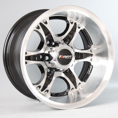 China Aluminum F50648 15inch For Offroad SUV Car Alloy Wheels Car Rims for sale