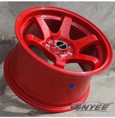 China Factory Wholesale 15 ALLOY Car Rim For TE37 16 17 18 19 Inch Aluminum Alloy Wheels for sale