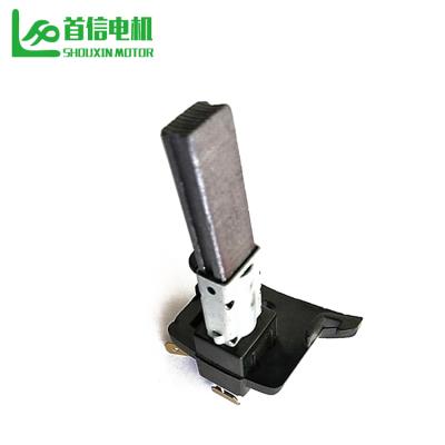 China Polishing Vacuum Cleaner Spare Parts Motor Carbon Brush for sale