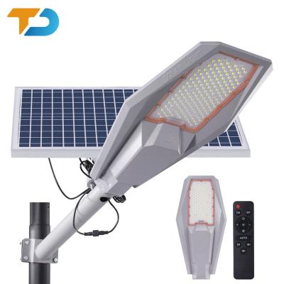 China ROAD TecDeft New IP65 waterproof 400w outdoor led solar street light with high bright lens for sale