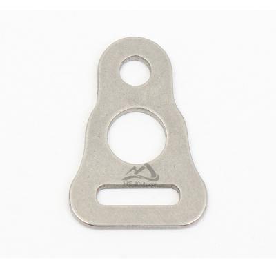 China Outdoor Stainless Steel 3 Holes Camping Tent Accessories Manufacturers Tent Pole Tip Hook Supplier Tent Strap Buckle Factory for sale