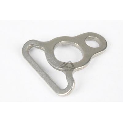 China Outdoor Stainless Steel 3 Holes Camping Tent Accessories Manufacturers Tent Pole Tip Hook Supplier Tent Strap Buckle Factory for sale