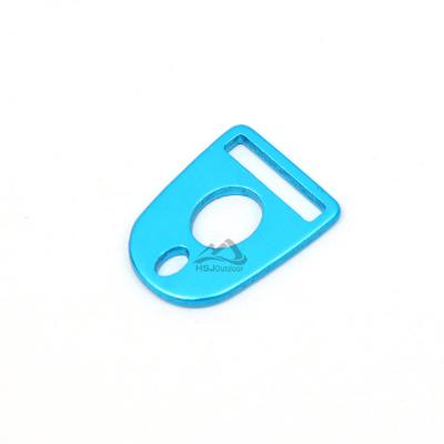 China Outdoor Aluminum Alloy 3 Holes Camping Tent Accessories Manufacturers Tent Pole Tip Hook Supplier Tent Strap Buckle Factory for sale