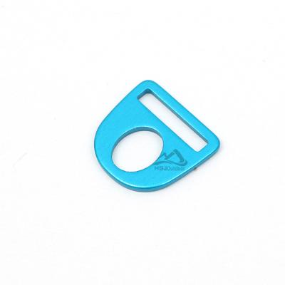 China Outdoor Aluminum Alloy 2 Holes Camping Tent Accessories Manufacturers Tent Pole Tip Hook Supplier Tent Strap Buckle Factory for sale