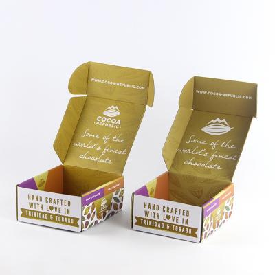 China Handmade Luxury Rigid Cardboard Cupcake Pizza Chocolate Shoe Clothes Shipping Custom Corrugated Mailer Cardboard Paper Packaging Box for sale