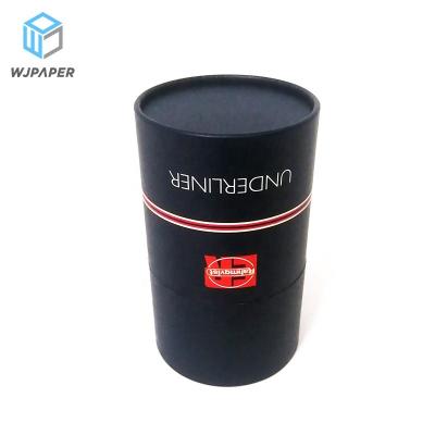 China Cosmetic Bottle Disposable Perfume Box Packaging Wrapping Paper Round Cylinder Package Paper Tube Cylinder Box for sale