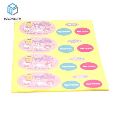 China Free Free Samples Waterproof Custom Printed Design Logo Toy Labels Adhesive Customized Stickers Logo Printing Custom for sale