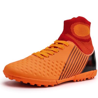 China FASHION Men Soccer Boots Kids Indoor High Ankle Most Popular Design Soccer Shoe Professional Soccer Boots Boots In Stock Wholesale for sale