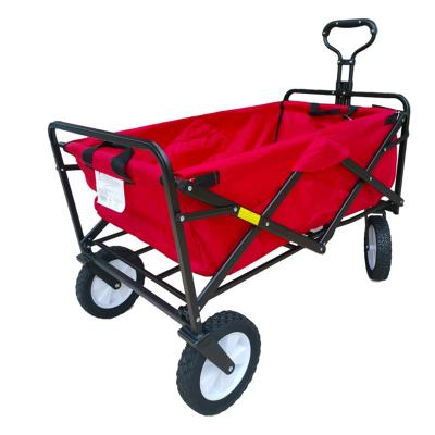 China Tools Outlet Shopping Picnic Folding Wheel Wholesale Supermarket Wheeled Beach Trolley Cart for sale