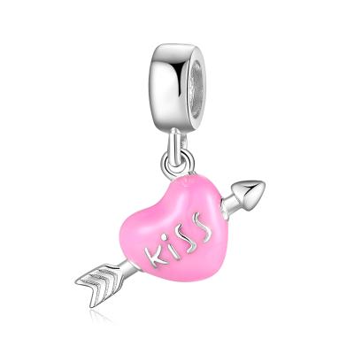 China Encanto Silver 925 Kolye Heart Jewelry Diy Charm Pendant FASHIONABLE Ucu Pendant for sale