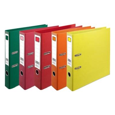 China Hot selling durable comix material double pp side folder and A4 lever arch file type office stationery for sale