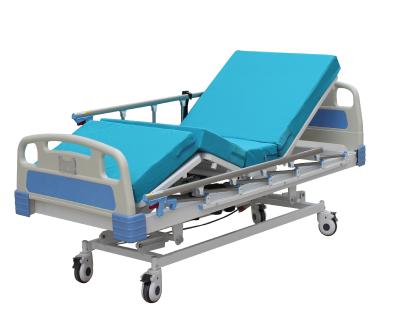 China High quality metal electric hospital bed/optional medical bed home care bed functions/one two three or five for sale