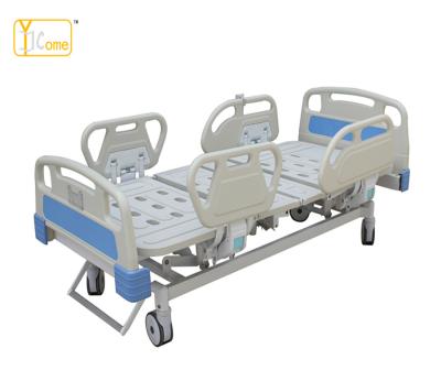 China Hospital bed manufacture completely 5 3 function linak manual electric hospital bed for sale ICU certified manual electric hospital bed for sale