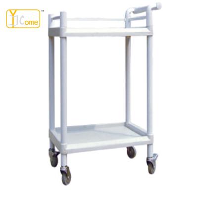 China YKS001 Easy Clean Cheap Price ABS Medical Trolley Medicine Trolley / ABS Medical Trolley for sale