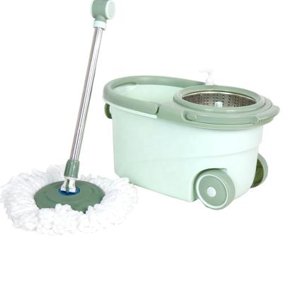 China BNcompany Home Sustainable Household 360 Style Broom Bucket Wheels Walkable Roating Broom for sale