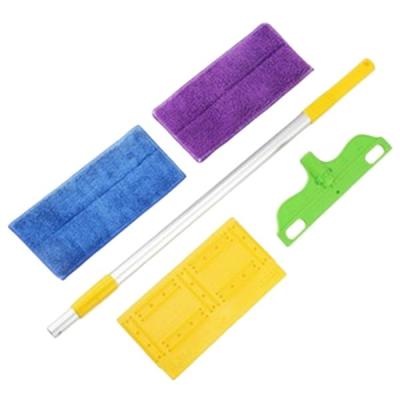 China Sustainable 2 in 1 Microfiber Wipe Magic Mop Multifunctional Mop and Floor Cleaning Magic Mop for sale