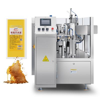 China Food Automatic Multi Lane Shampoo Sauce Ketchup Honey Bag Filling and Sealing Liquid Packing Machine for sale