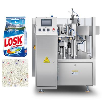 China Food Custom Multi-Function Doypack Packing Machine Washing Soap Powder Filling And Sealing Bag Packing Machine for sale