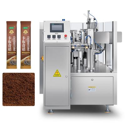 China Food Full Automatic Multi-function Food Sugar Coffee Powder Mix Sachet Pouch Packing Machine for sale