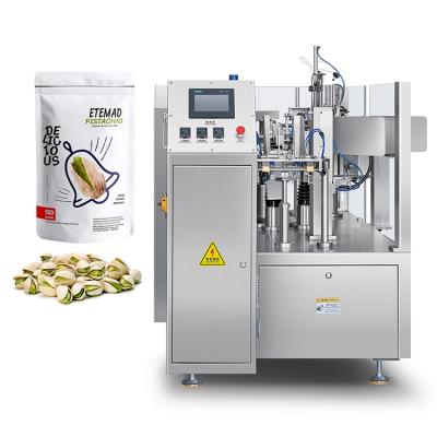 China Food Automatic Nuts Granule Food Stand up Pouch Packaging Machine Nuts Food Premade Bag Packing Machine for sale