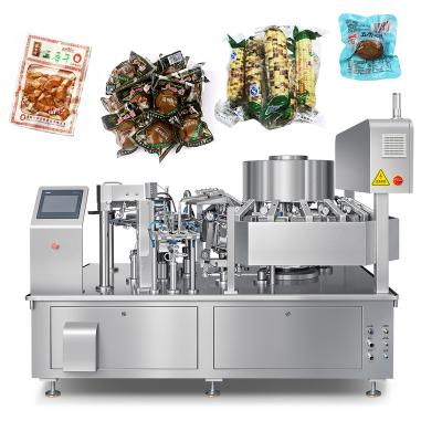 China Food Cheese Meat Sausage Dates Cooked Food premade bag packing machine Automatic Thermoforming Vacuum Packaging Machine for sale