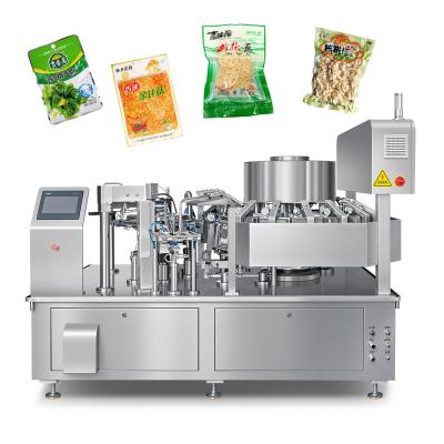 China Food Industrial Food Filling and Sealing Making Machine Production Line Vegetable Cooked Food Cashew Vacuum Packing Machine for sale