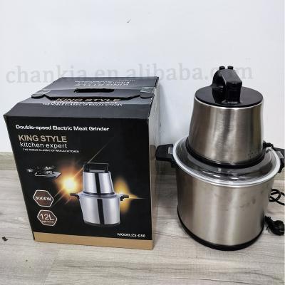 China High Efficiency 10L12l yam pounder fufu pounding machine multi-purpose electric meat grinder hachoir electrique viande electric picadora chopper for sale