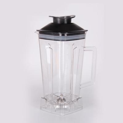 China Household Mixer blender spare parts plastic blender part replacement blender jar cup jug for sale