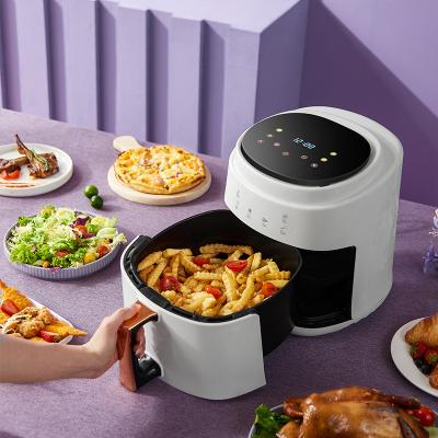 China Easy Operate Home 8L large capacity intelligent electric fryer chips machine gift can be timed digital display screen air fryer for sale