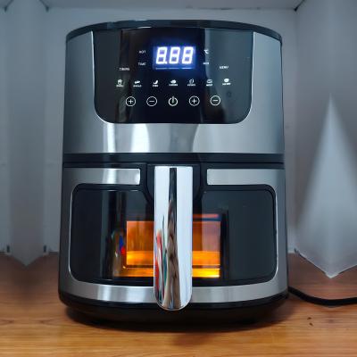 China Easy Operate China Factory 5L 7l Electric Household Appliance Visible Air Fryer Freidora de aire Oven without Oil Air Fry For Kitchen for sale